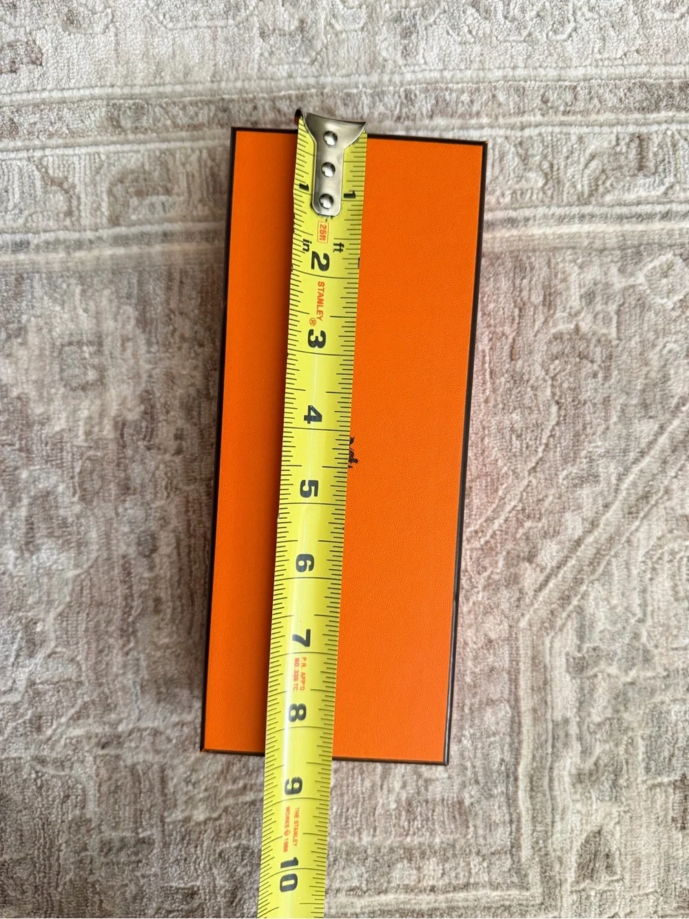 Authentic Hermès Paris Orange Gift Box w/ Ribbon & Tissue Paper